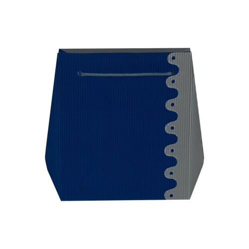 Boutique bicolor M colectia "Blue"Navy"
