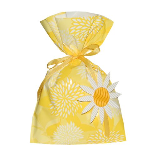 Plic polipropilena 16x25 galben floral