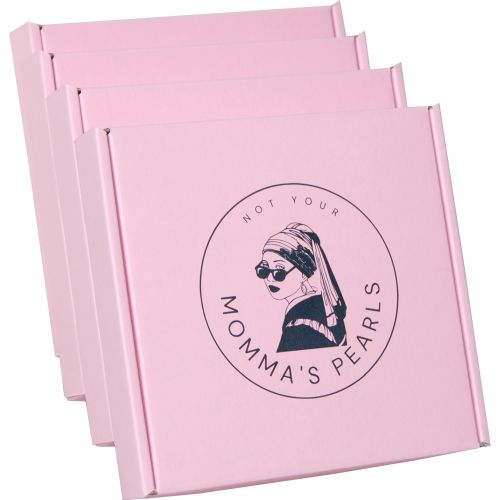 Scatole 16x16x3 personalizat Momma's Pearls
