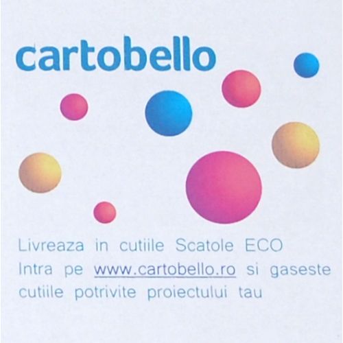 Scatole ECO 21x21x7 personalizat Cartobello