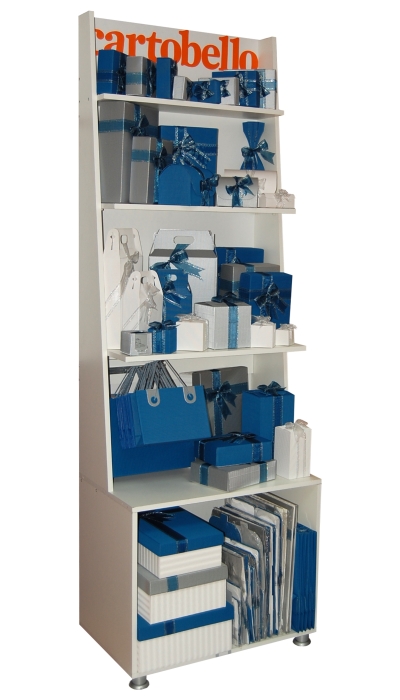 Stativ cu depozitare colectia "Blue Navy"